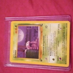 1st Ed Fossil Spanish Grimer Base set